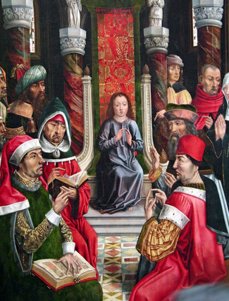 Christ among the Doctors, by Albrecht Dürer, 1506.
